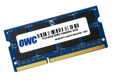 OWC OWC8566DDR3S8GB 8.0GB PC3-8500 DDR3 1066MHz OWC8566DDR3S8GB