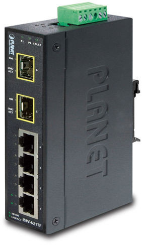 Planet ISW-621TF IP30 Slim Type 4-P Industrial ISW-621TF