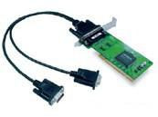 Moxa 40092 PCI KORT. 2 PORT RS-232 40092