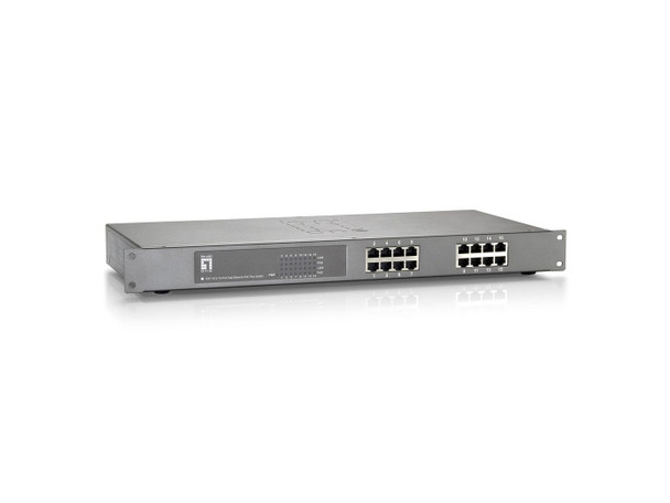 LevelOne FEP-1612 16-PORT FAST ETHERNET POE-PLUS FEP-1612