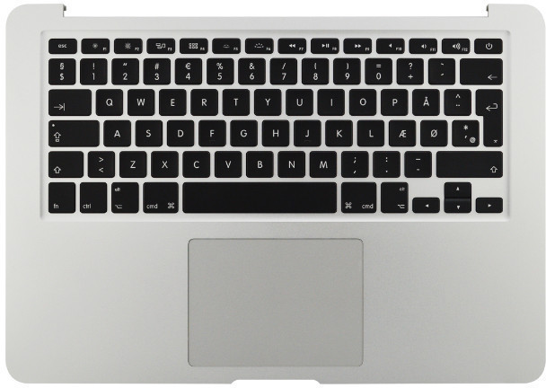 CoreParts MSPA4895DK/1 Top Case with Keyboard Danish MSPA4895DK/1