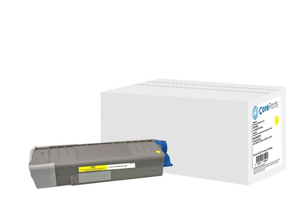 CoreParts QI-OK1015Y Toner Yellow 43381905 QI-OK1015Y