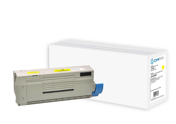 CoreParts QI-OK1006Y Toner Yellow 44318605 QI-OK1006Y