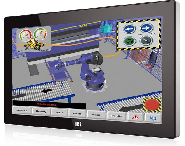 Moxa 49670 19" TFT PANEL PC 1366x768. PCA 49670