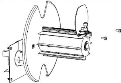 Zebra P1058930-058 Kit. Media Rewind Spindle P1058930-058