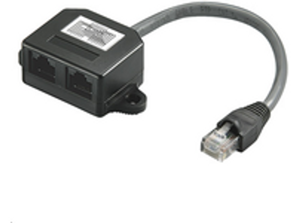 MicroConnect MPK418 Y-ADAPTER RJ45-2xRJ45 M/F 8P MPK418