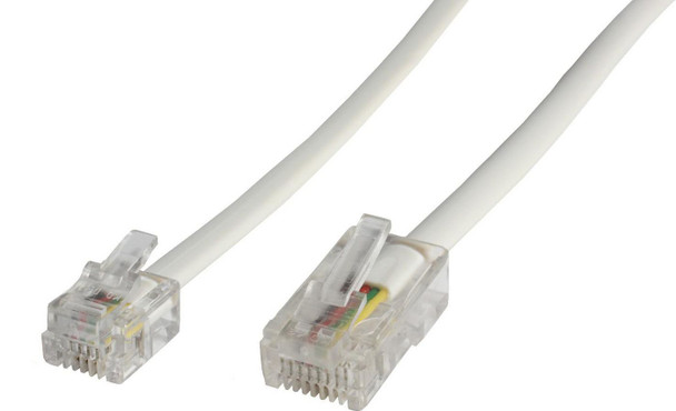 MicroConnect MPK456 RJ11-RJ45 6M M/M White MPK456