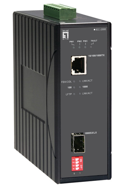 LevelOne IEC-2000 INDUSTRIAL MEDIA CONVERTER IEC-2000