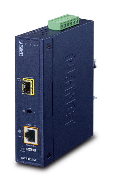 Planet IGTP-805AT IP30 Industrial 10/100/1000Bas IGTP-805AT