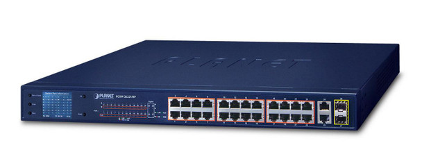 Planet FGSW-2622VHP 24-Port 10/100TX 802.3at FGSW-2622VHP