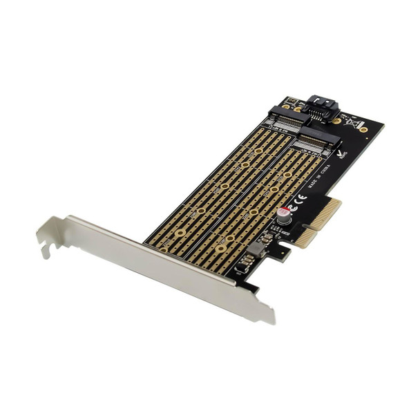 MicroConnect MC-PCIE-X4M2 PCIe x4 M.2 Key NMVe SSD Adapt MC-PCIE-X4M2