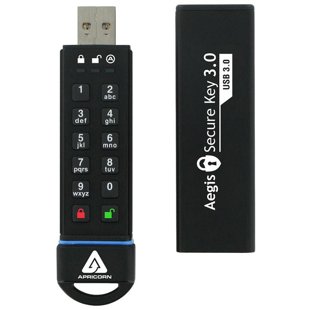 Apricorn ASK3-120GB Aegis Secure Key USB3 120GB ASK3-120GB