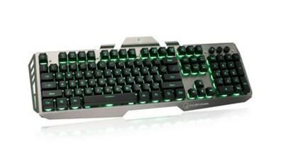 IOGEAR GKB704L-BK Kaliber Gaming HVER� Aluminum GKB704L-BK