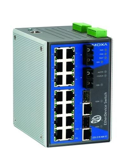 Moxa 43479 INDUSTRIAL MANAGED REDUNDANT E 43479