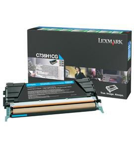 Lexmark C736H1CG Toner Cyan High Capacity C736H1CG