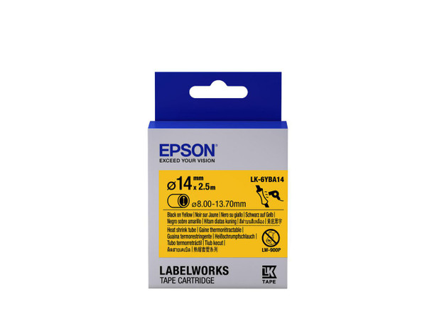 Epson C53S656905 TAPE - LK6YBA14 HST BLK/ C53S656905