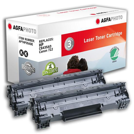 AgfaPhoto APTHP35ADE Toner 2x Black APTHP35ADE
