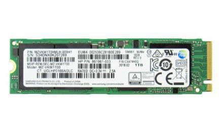 HP 861961-003 SSD 1TB M.2 Sm961 Pcie Gen3X4 861961-003