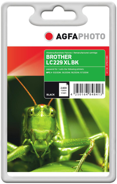AgfaPhoto APB229BD Ink Black. repl LC229XLBK APB229BD