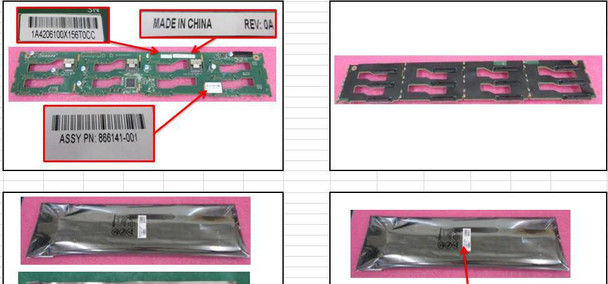 Hewlett Packard Enterprise 869464-001 SPS-BACKPLANE HDD HSW 869464-001