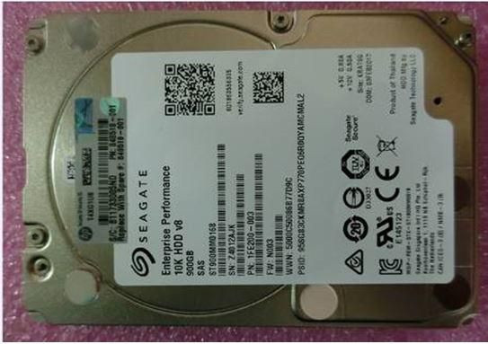 Hewlett Packard Enterprise 849519-001-RFB 900GB 12G 10K SFF SAS ENT 849519-001-RFB