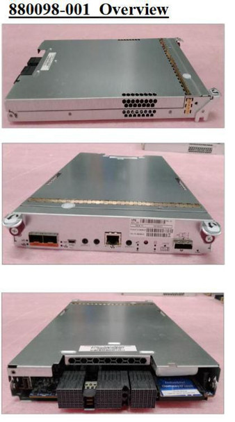 Hewlett Packard Enterprise 880098-001 SPS-MSA 1050 8GB FC CONTROLLER 880098-001