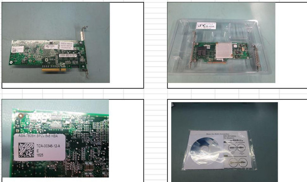Hewlett Packard Enterprise 868085-001 SPS-PCA CARD 7805H/SAS/HBA 868085-001