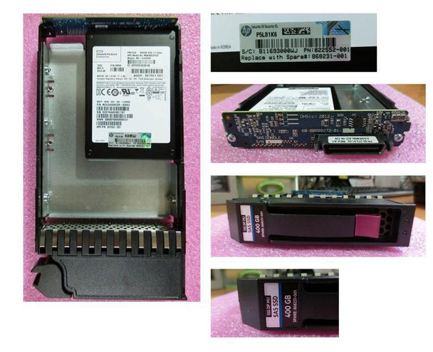 Hewlett Packard Enterprise 868231-001 DRV SSD 400GB 12G LFF SAS MU 868231-001