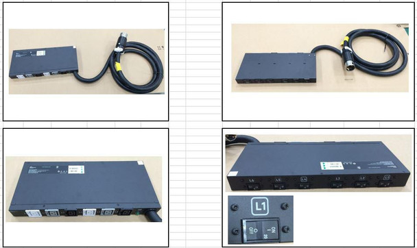 Hewlett Packard Enterprise 868614-001 SPS-PDU 14.4KVA 208V 3P 6OT 868614-001