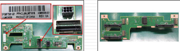 Hewlett Packard Enterprise 875081-001 SPS-PCA 3-LFF SAS REAR BKPLN 875081-001