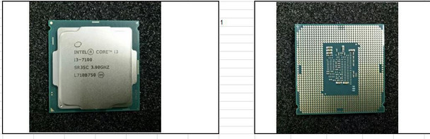 Hewlett Packard Enterprise 872752-001 KBL I3-7100 2C 3.9GHZ 3M 51W 872752-001