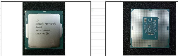 Hewlett Packard Enterprise 872755-001 KBL G4600 2C 3.6GHZ 3M 51W 872755-001