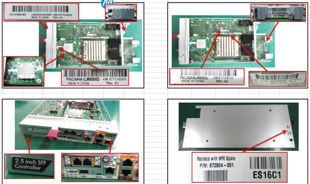 Hewlett Packard Enterprise 872804-001-RFB 10GG Base-t Controller Node 872804-001-RFB