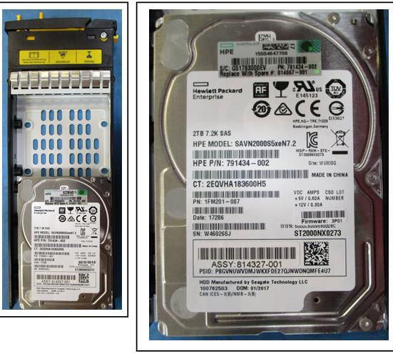 Hewlett Packard Enterprise 814667-001 2TB SAS 6GB/s 2.5 7.2K RPM 814667-001