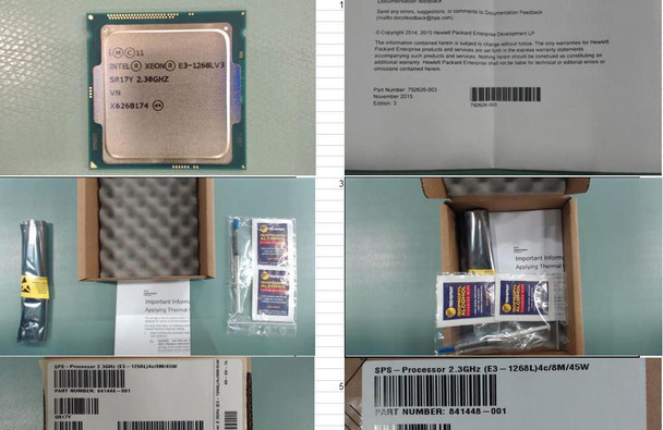 Hewlett Packard Enterprise 841448-001 ESSOR 2.3GHZ E3 841448-001