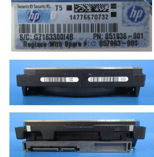 Hewlett Packard Enterprise 857963-001 DRV HDD 8TB 6G 7.2K LFF SATA 857963-001