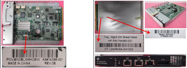 Hewlett Packard Enterprise 779692-001 PCA SLAPM MGMT CONTROLLER PUB 779692-001
