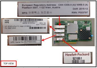 Hewlett Packard Enterprise 683259-001 ADAPTER FC 4 PORT 683259-001