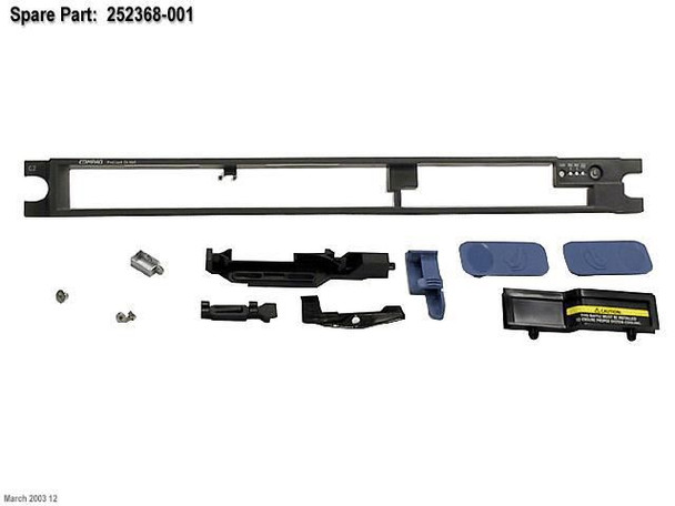 Hewlett Packard Enterprise 252368-001 PLASTIC KIT. MISC 252368-001