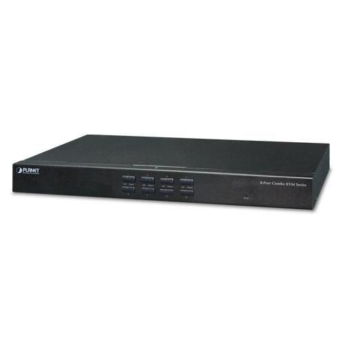 Planet IKVM-210-08 8-Port Combo IP KVM Switch: IKVM-210-08