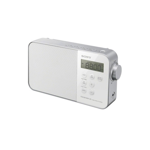 Sony ICFM780SLW.CED Portable Digital Clock Radio ICFM780SLW.CED
