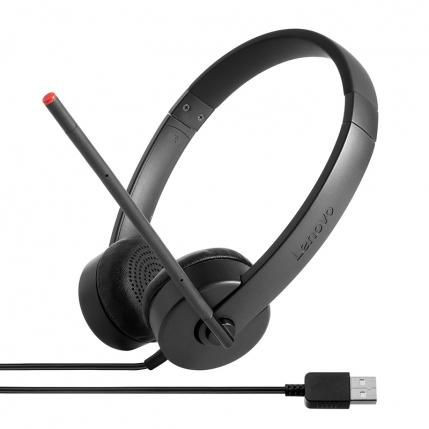 Lenovo 4XD0K25031-RFB Stereo USB Headset 4XD0K25031-RFB