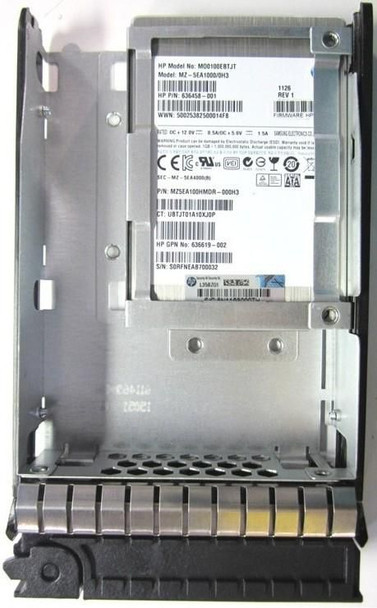 Hewlett Packard Enterprise 637077-001 200Gb SATA 637077-001