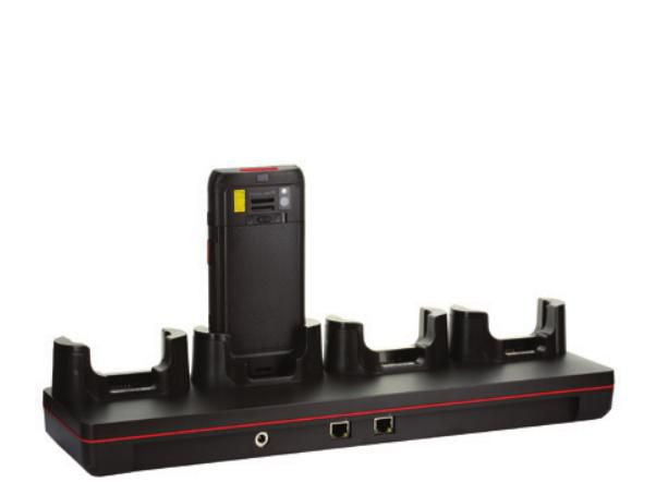Honeywell CT40-NB-UVB-3 CT40 booted 4 bay net base. CT40-NB-UVB-3