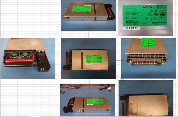 Hewlett Packard Enterprise 813831-001 SPS-PS. 2650W 12V 1U HTPLG RED 813831-001