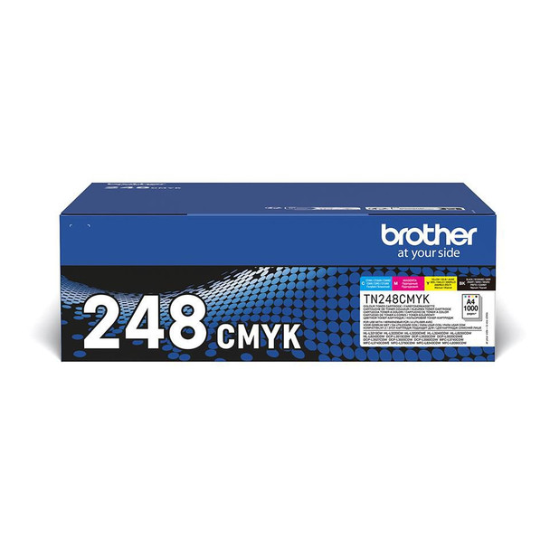 Brother TN248VAL Tn-248Val Toner Cartridge 4 TN248VAL