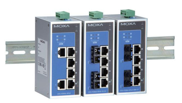 Moxa 44708 INDUSTRIAL UNMANAGED ETHERNETS 44708