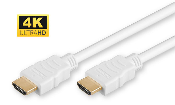 MicroConnect HDM19195V1.4W HDMI v1.4 19 - 19 5m M-M White HDM19195V1.4W