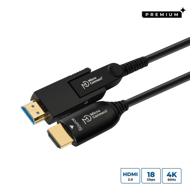 MicroConnect HDM191970V2.0DOP Premium Optic HDMI A-D Cable HDM191970V2.0DOP
