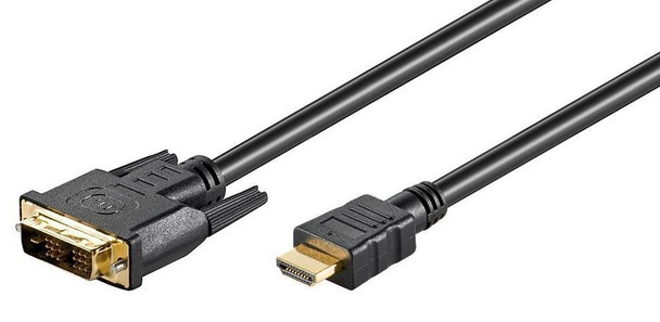 MicroConnect HDM191812 HDMI 19 - DVI-D 18+1 2m M-M HDM191812